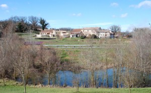 Vue du centre agro-biologique Les Amanins © Les Amanins