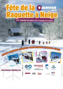 Journée Nationale de la Raquette à neige, randonnée hivernale