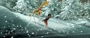 Zarafa, dessin animé, film d'animation, girafe mon amie